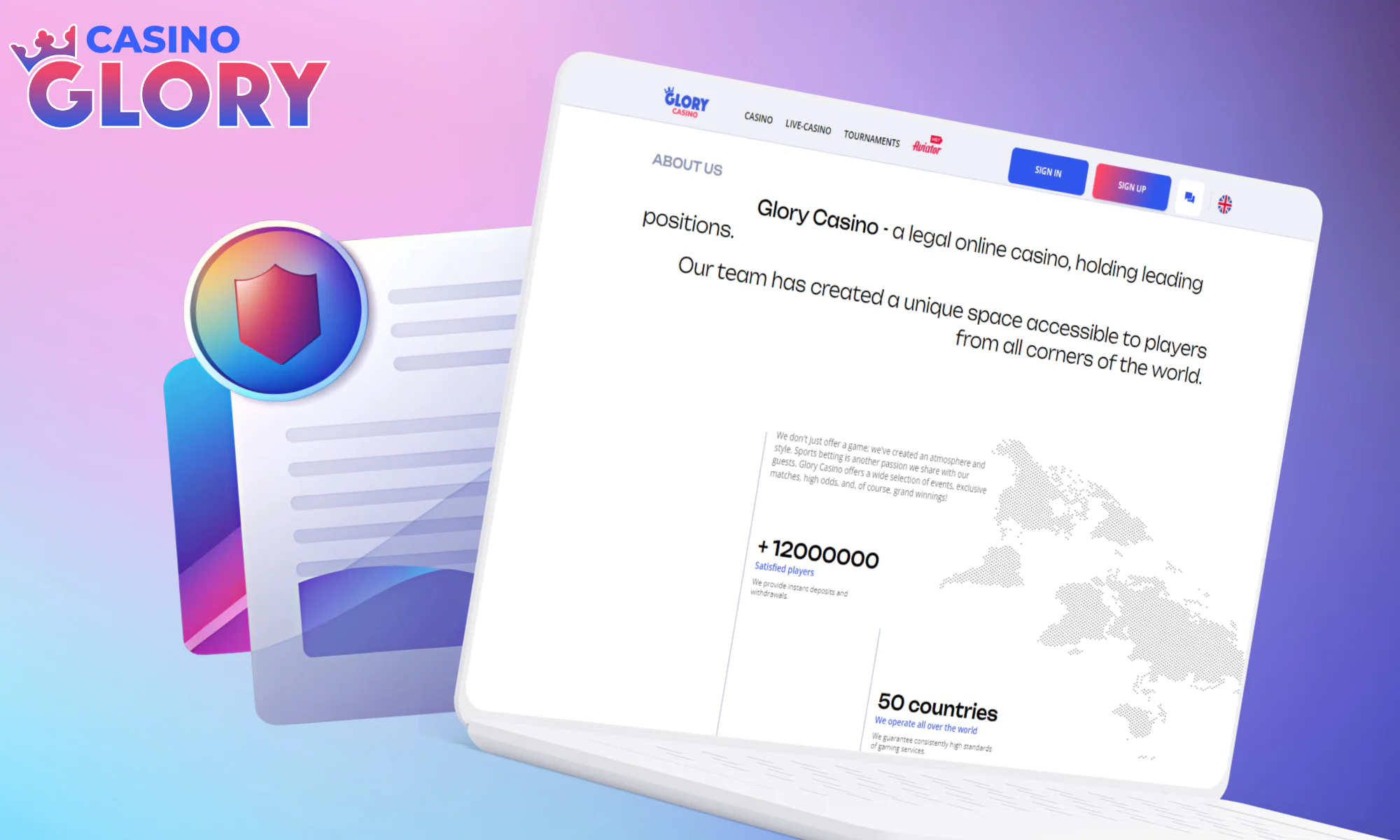 Glory Casino is a licensed platform for Bangladeshi players